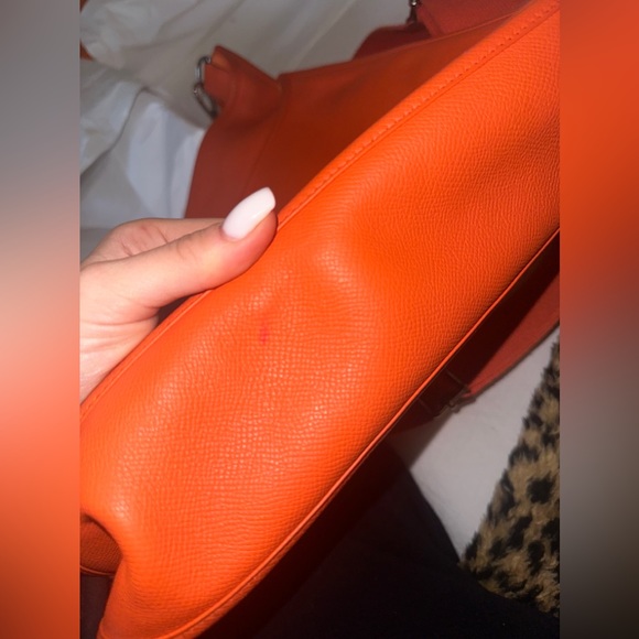 HERMES SOFT EPSOM CALFSKIN EVELYN POCHE - Picture 8 of 10